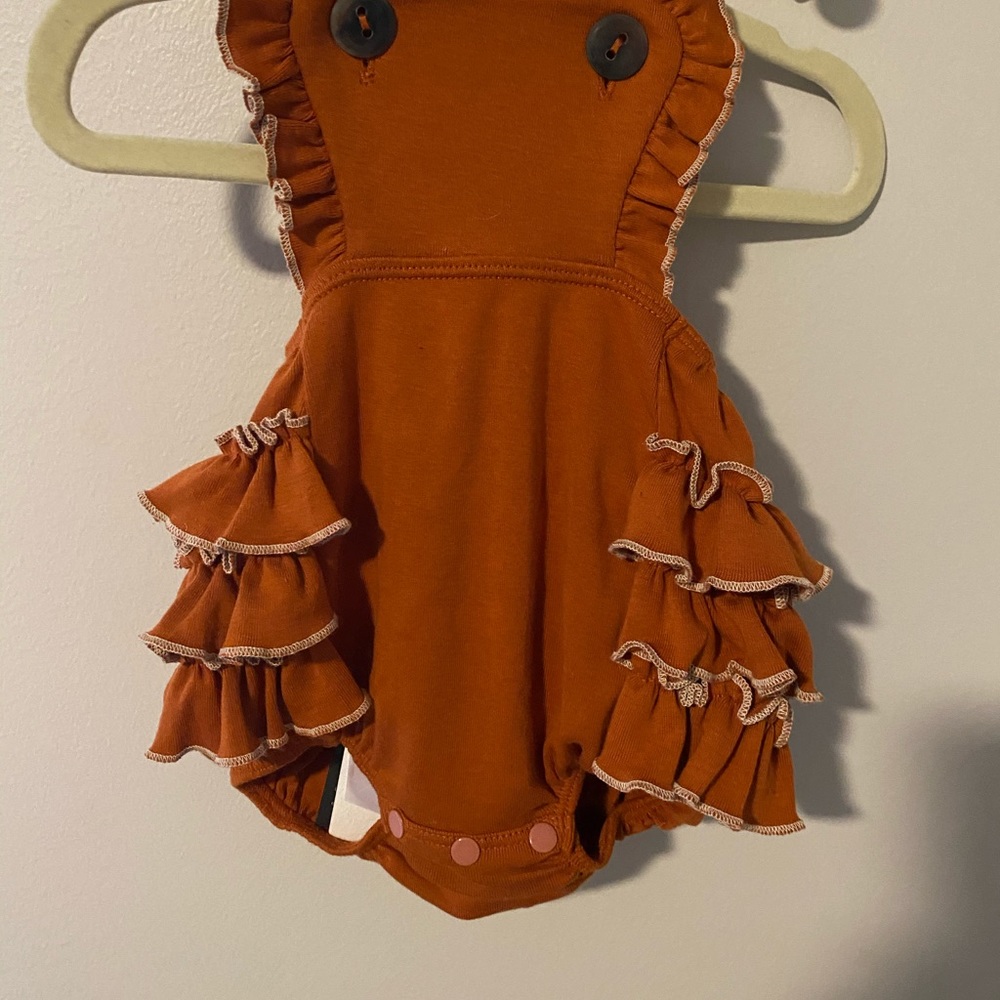 Misha and Puff Gingerbread Romper